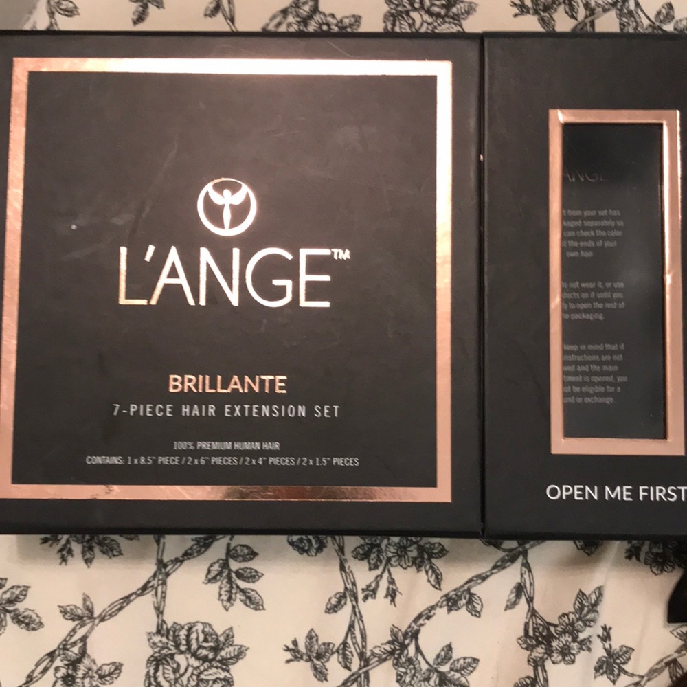 L’ange 16” clip in hair extensions